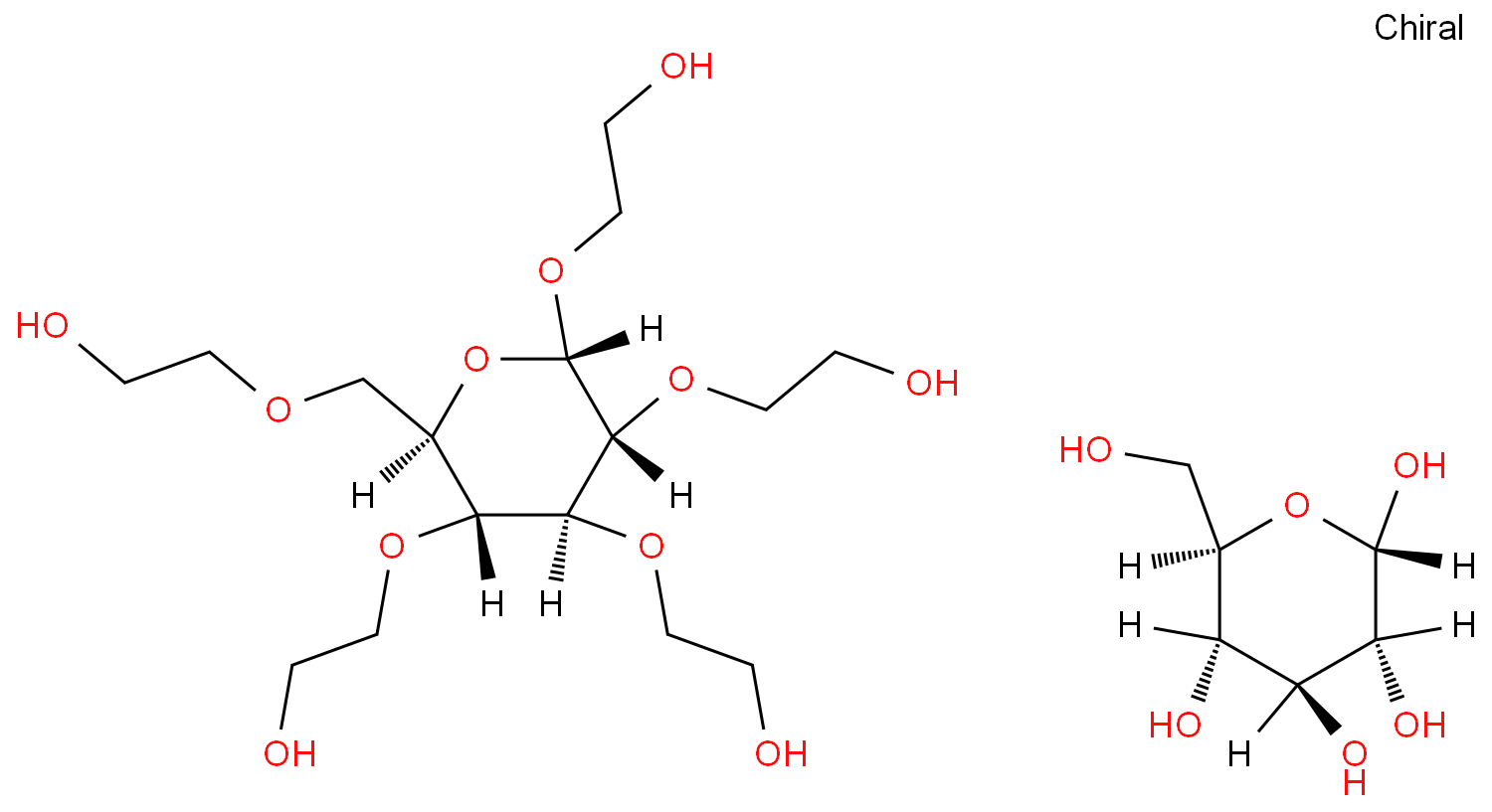 Hydroxyethyl starch structure