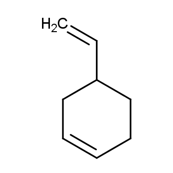 4-乙烯基环己烯化学结构式