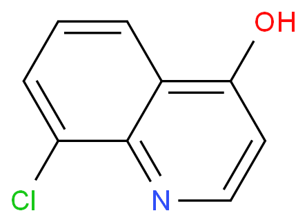 8-CHLORO-4-HYDROXYQUINOLINE structure