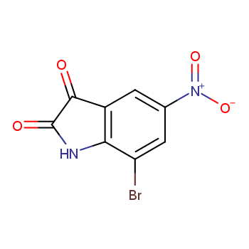 7-溴-5-硝基吲哚啉-2,3-二酮CAS号922707-27-5；（科研试剂/现货供应，质量保证）