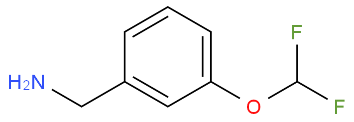 Benzenemethanamine, 3-(difluoromethoxy)- (9CI)