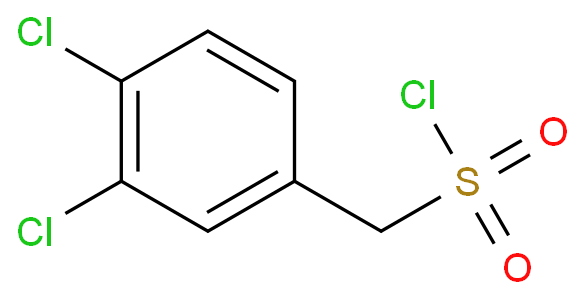 85952-30-3 (3,4-二氯苯基)甲磺酰氯 结构式图片