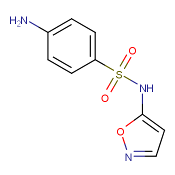 4-amino-N-(1,2-oxazol-5-yl)benzenesulfonamide