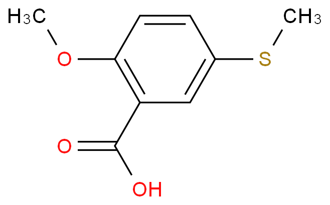 2-甲氧基-5-甲基硫代苯甲酸