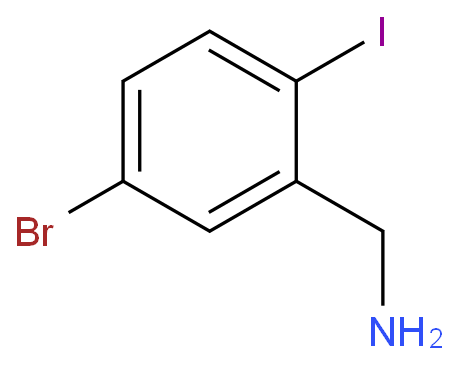 5-溴-2-碘苄胺