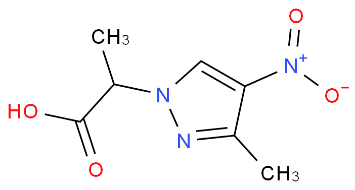 2-(3-Methyl-4-nitro-1H-pyrazol-1-yl)propanoic acid