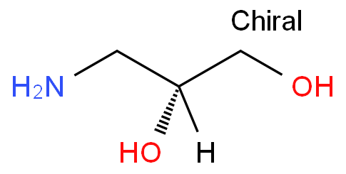 (R)-3-氨基-1,2-丙二醇化学结构式