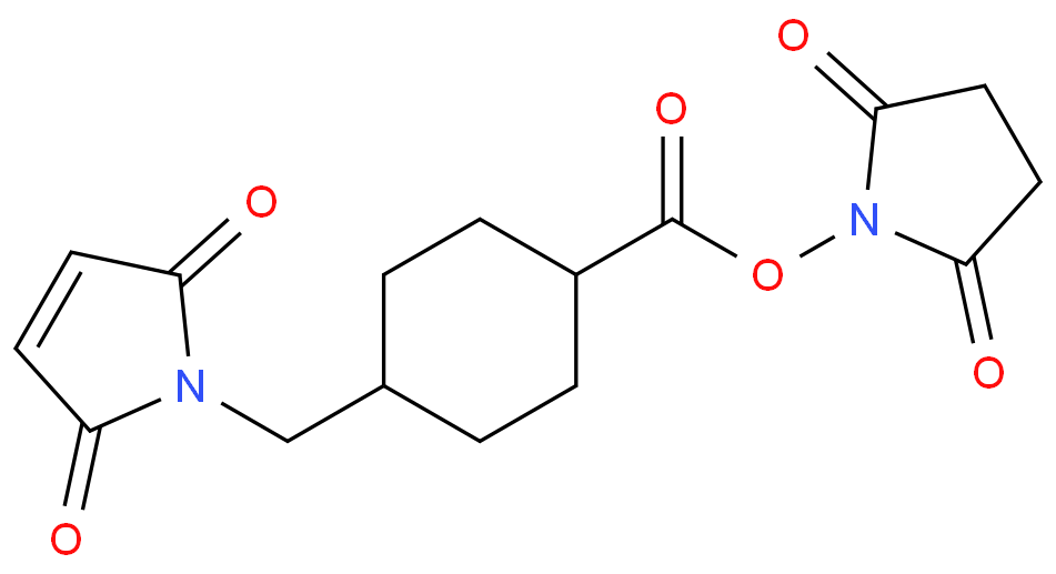 succinimidyl 4-(N-maleimidomethyl)cyclohexane-1-carboxylate