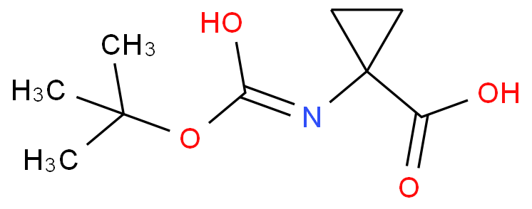 1-[(tert-butoxycarbonyl)amino]cyclopropanecarboxylic acid