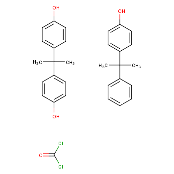 Carbonic dichloride, polymer with 4,4'-(1-methylethylidene)bis[phenol], 4-(1-methyl-1-phenylethyl)phenyl ester  