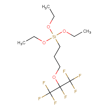 triethoxy-[3-(1,1,1,2,3,3,3-heptafluoropropan-2-yloxy)propyl]silane
