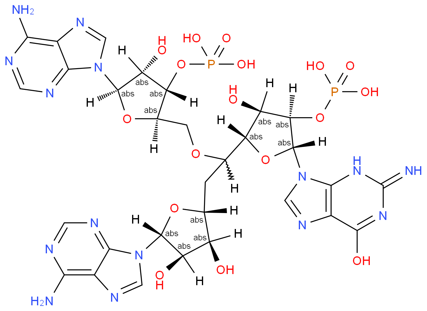 腺苷酰-(3'-5')-腺苷酰-(3'-5')-鸟苷