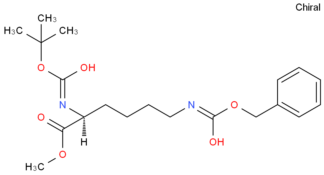 (S)-6-(((苄氧基)羰基)氨基)-2-((叔丁氧基羰基)氨基)己酸甲酯CAS73548-77-3（科研试剂/现货）
