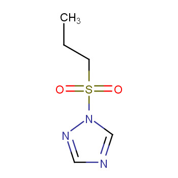 1H-1,2,4-三唑,1-(丙基磺酰基)-;1-(丙基磺酰基)-1H-1,2,4-三唑