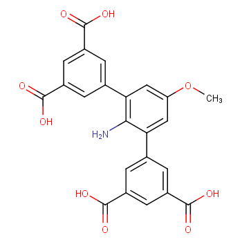 2'-氨基-5'-甲氧基-[1,1':3',1“-三联苯基]-3,3”,5,5“-四羧酸CAS号2242697-24-9