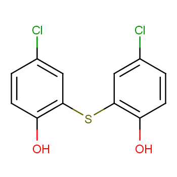 4-chloro-2-(5-chloro-2-hydroxyphenyl)sulfanylphenol