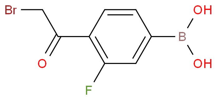 4-溴乙酰基-3-氟苯基硼酸/481725-36-4
