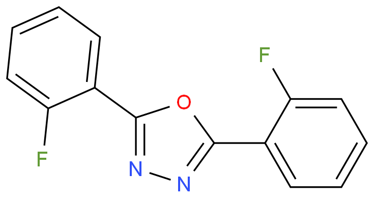 2,5-bis(2-fluorophenyl)-1,3,4-oxadiazole