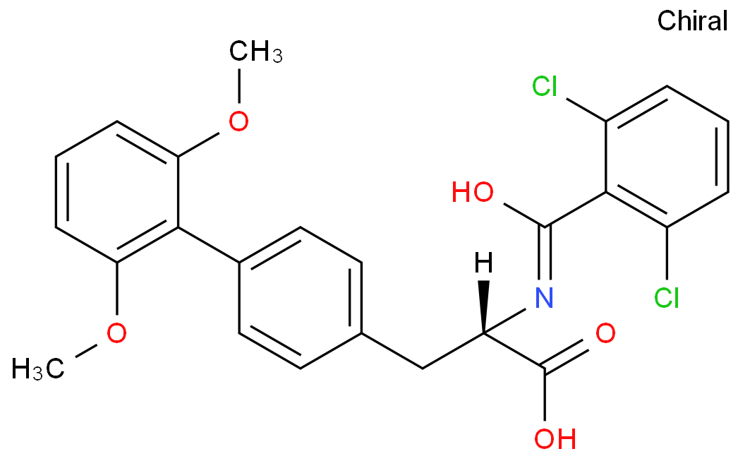 N-(2,6-Dichlorobenzoyl)-4-(2,6-diMethoxyphenyl)-L-phenylalanine