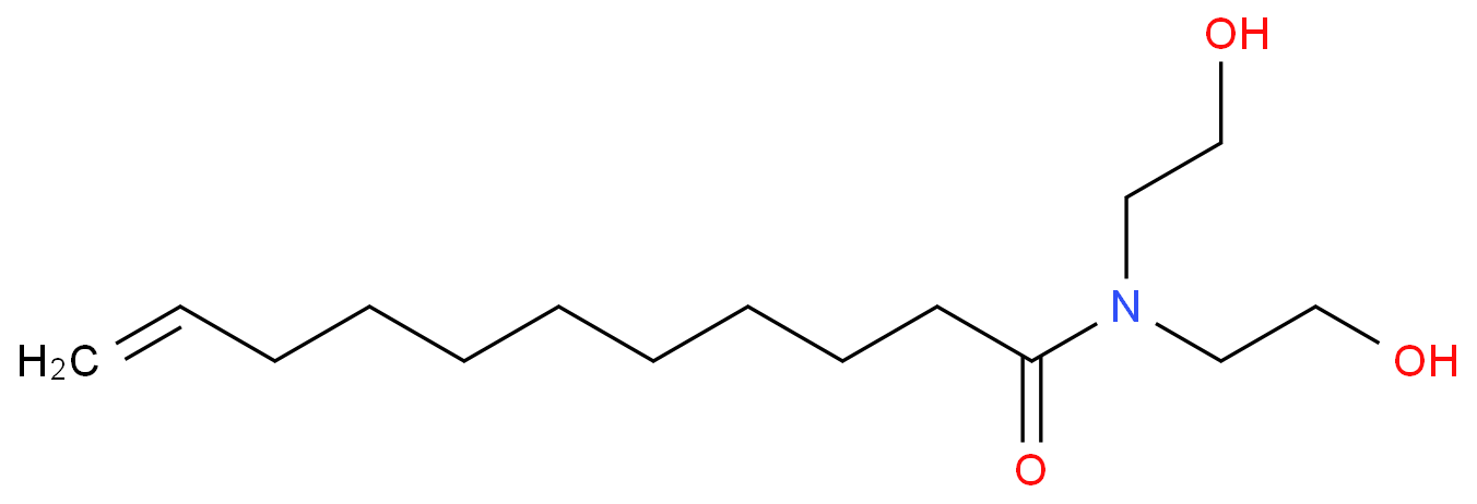 10-Undecenamide, N,N-bis(2-hydroxyethyl)-  
