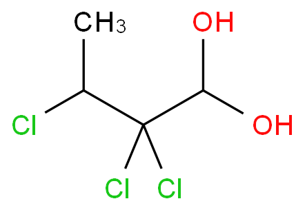 2,2,3-三氯丁烷-1,1-二醇