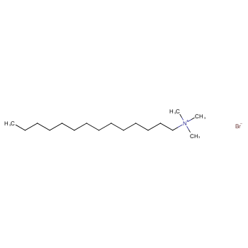 N,N,N-三甲基-1-十四烷基溴化铵