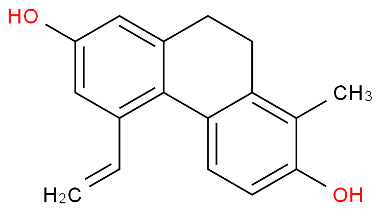 5-ethenyl-1-methyl-9,10-dihydrophenanthrene-2,7-diol