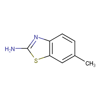 2-Amino-6-methylbenzothiazole