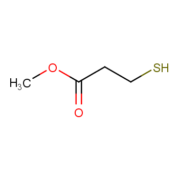 3-巯基丙酸甲酯化学结构式