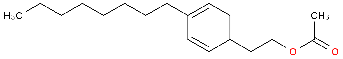 4-辛基苯乙基乙酸酯价格, Benzeneethanol, 4-octyl-, 1-acetate对照品, CAS号:162358-04-5