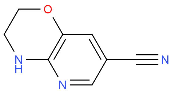 3,4-dihydro-2H-pyrido[3,2-b][1,4]oxazine-7-carbonitrile