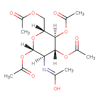 2-Acetamido-2-Deoxy-Beta-D-Glucopyranose 1,3,4,6-Tetraacetate