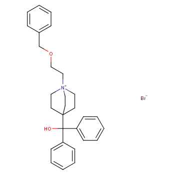 Umeclidinium bromide structure
