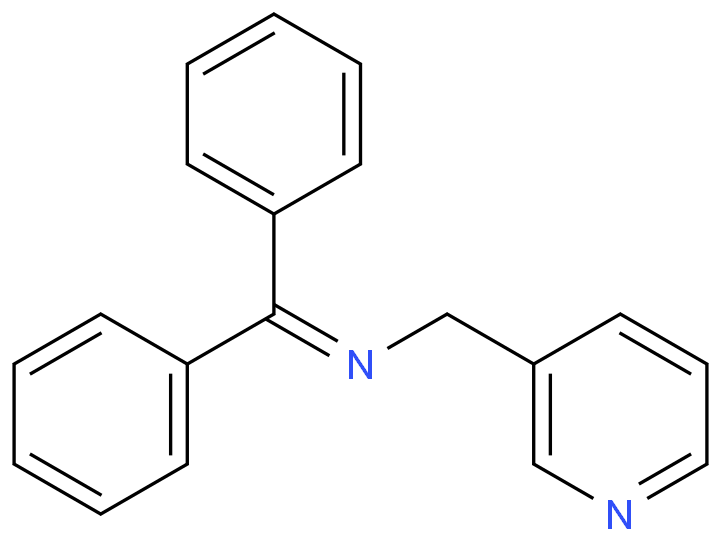 1,1-Diphenyl-N-(3-pyridinylmethyl)methanimine