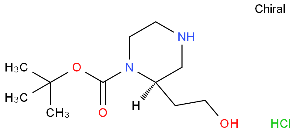 tert-butyl (2R)-2-(2-hydroxyethyl)piperazine-1-carboxylate,hydrochloride