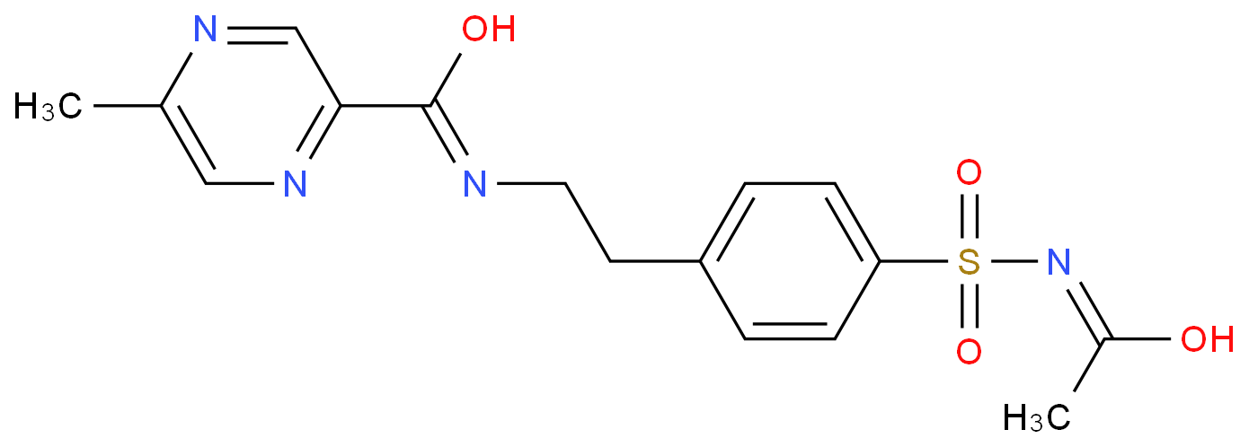 N-Des(cyclohexylaMinocarbonyl)-N-acetyl Glipizide