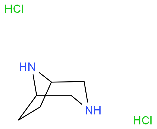 3,8-二氮杂双环[3.2.1]辛烷二盐酸盐化学结构式