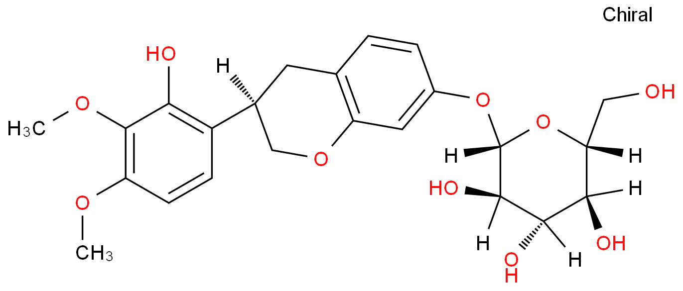 Astraisoflavan-7--O--β-D-glucoside