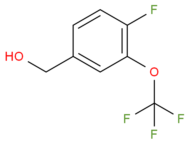[4-Fluoro-3-(trifluoromethoxy)phenyl]methanol