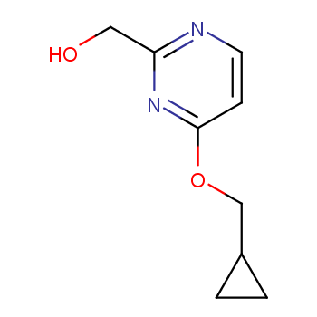 (4-Cyclopropylmethoxy-pyrimidin-2-yl)-methanol  