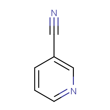 3-Cyanopyridine structure
