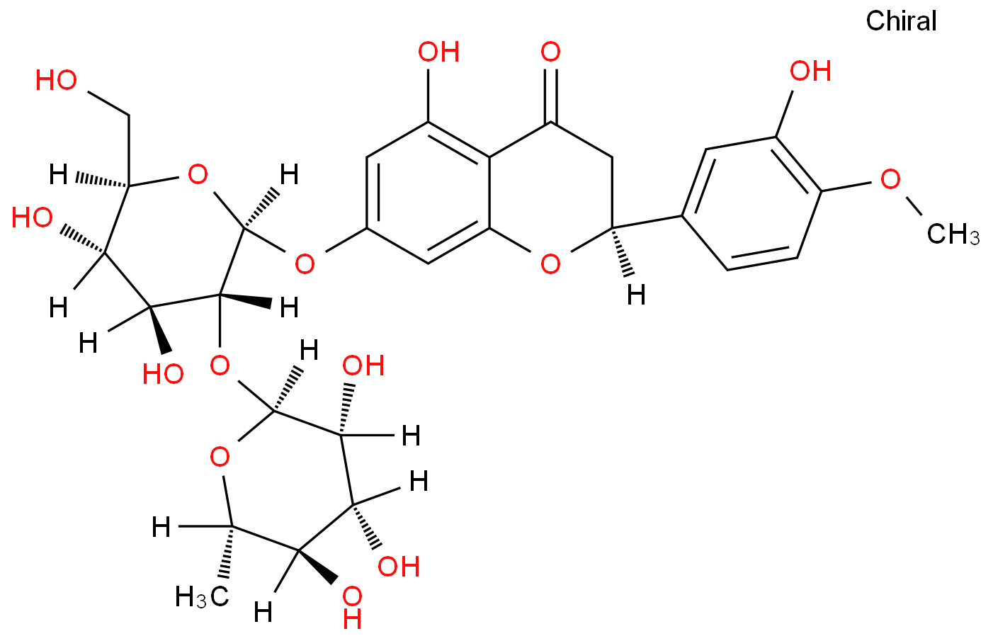 新橙皮苷化学结构式