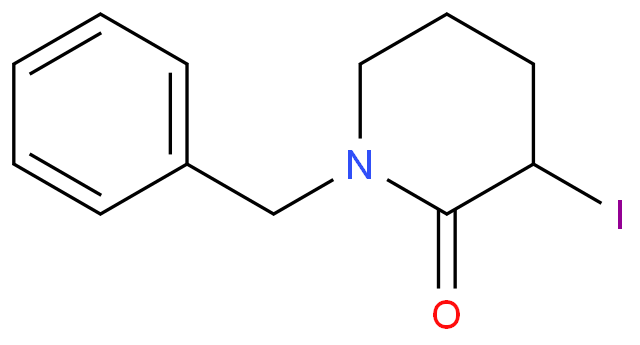 1-benzyl-3-iodopiperidin-2-one