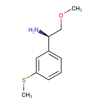 (R)-2-methoxy-1-(3-(methylthio)phenyl)ethan-1-amine