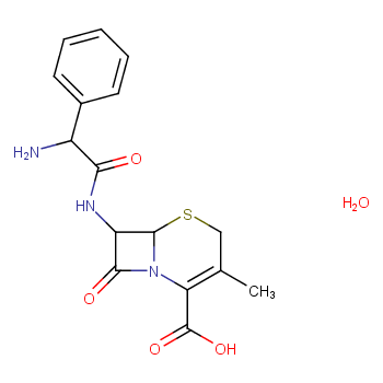 5-Thia-1-azabicyclo[4.2.0]oct-2-ene-2-carboxylicacid, 7-[[(2R)-2-amino-2-phenylacetyl]amino]-3-methyl-8-oxo-, hydrate (1:1),(6R,7R)-  