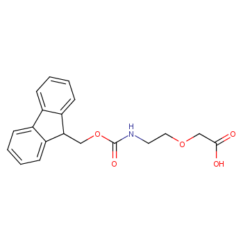 2-[2-(9H-fluoren-9-ylmethoxycarbonylamino)ethoxy]acetic acid