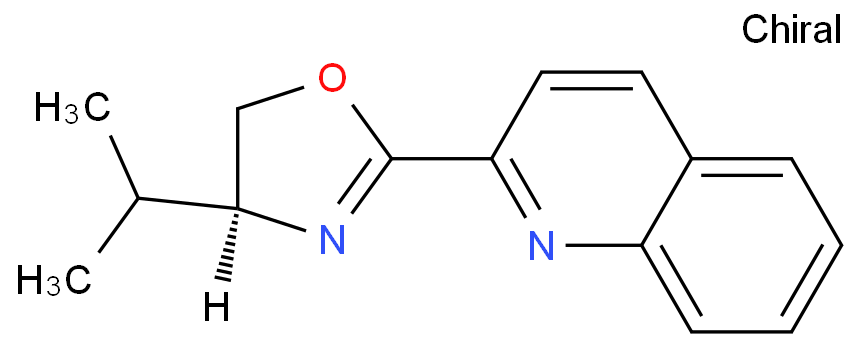 (s)-4-isopropyl-2-(quinolin-2-yl)-4,5-dihydrooxazole