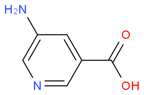 5-Aminonicotinic acid structure