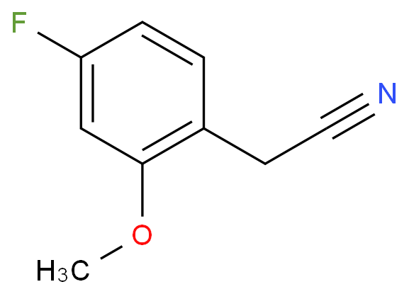 2-Methoxy-4-fluorobenzyl cyanide