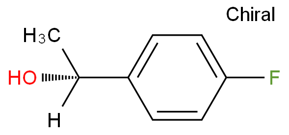 (R)-1-(4-氟苯基)乙醇化学结构式